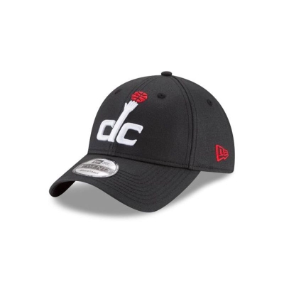 Washington Wizards Gorra | New Era NBA Waxed Canvas 9twenty Adjustable Cap Mexico - Negros